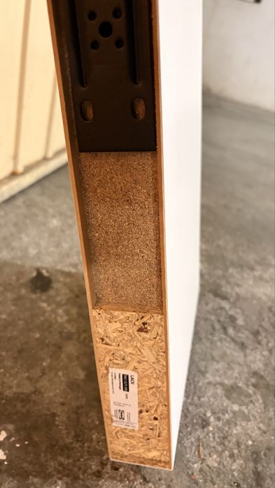 Estante de parede IKEA, branco, 110x26 cm