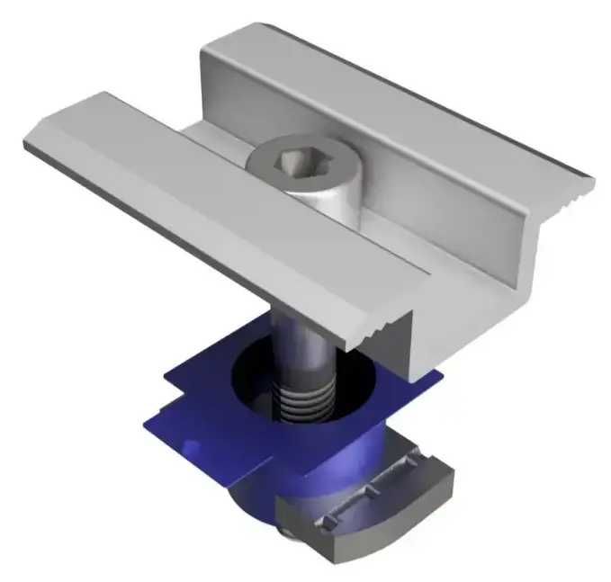Кріплення для Сонячних Батарей. Сонячний профіль з комплектуючими.