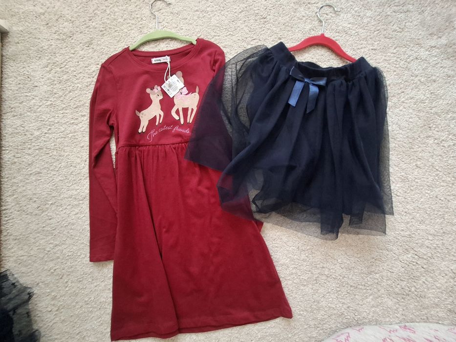 Paka ubrań rozmiar 134