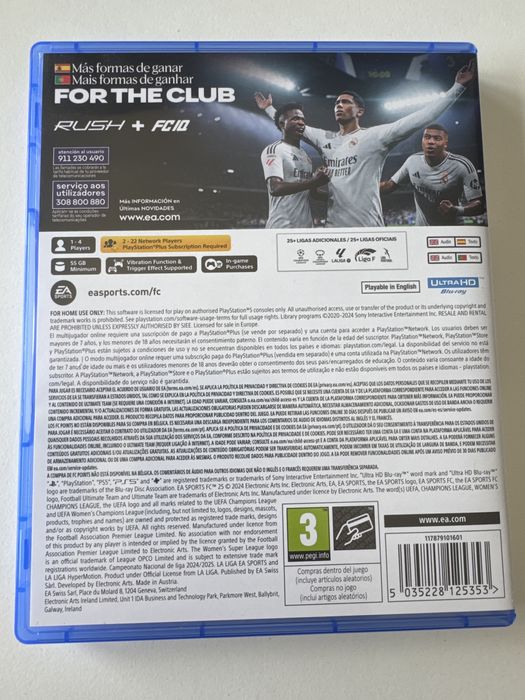 Vendo FC 25 para PS5
