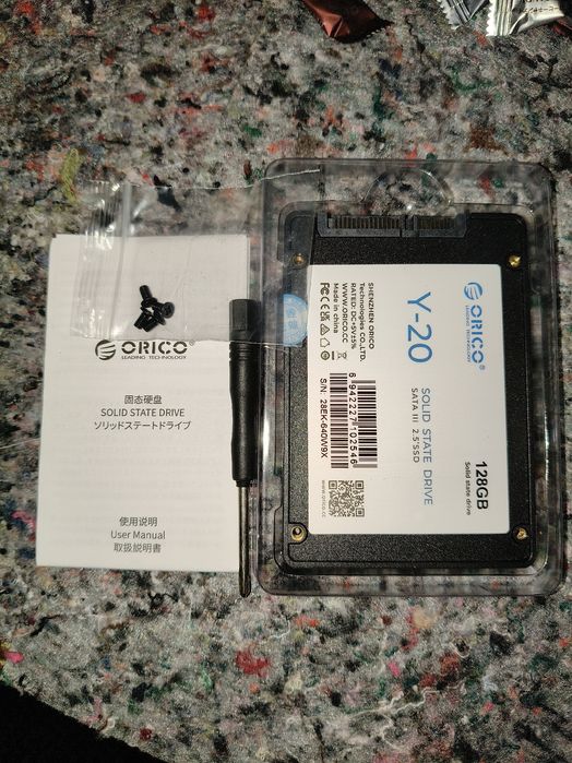 SSD Orico Sata III 128 Gb — нові