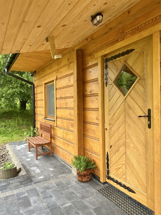 Domek sam na posesji  pod śliwką Noclegi Domki Bieszczady