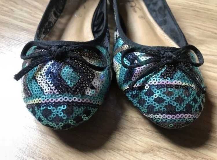 Buty damskie r. 36 baleriny