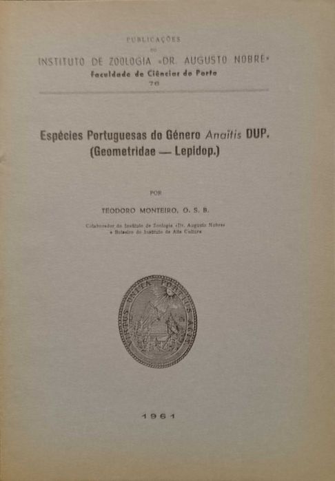 Espécies Portuguesas do Género Anaitis DUP. (Geometridae - Lepidop.)