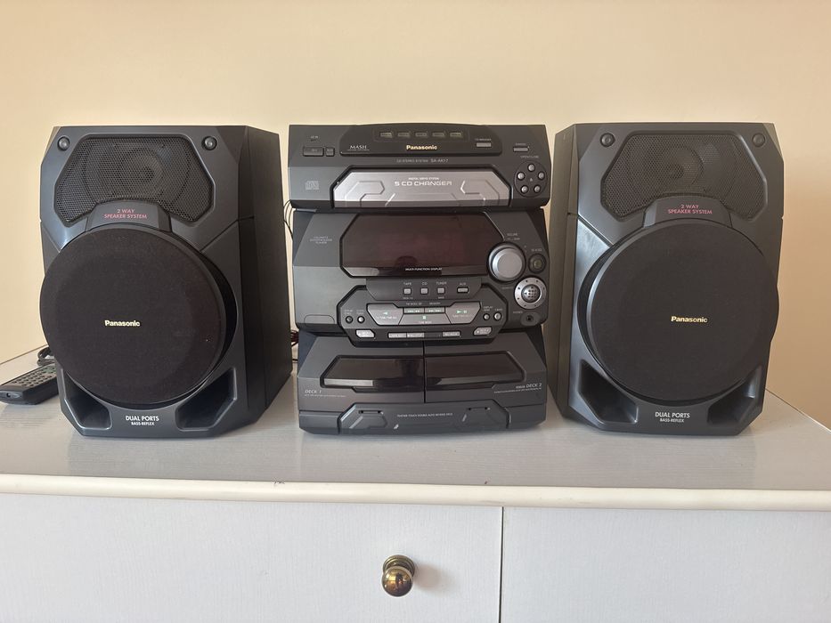 Aparelhagem de CD e cassets