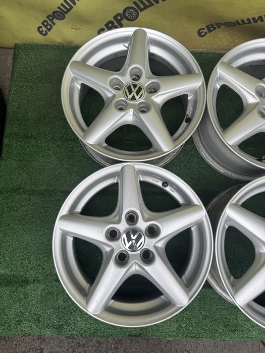 Диски титани 5:112r15 Volkswagen,Audi,Skoda комплект б/у склад