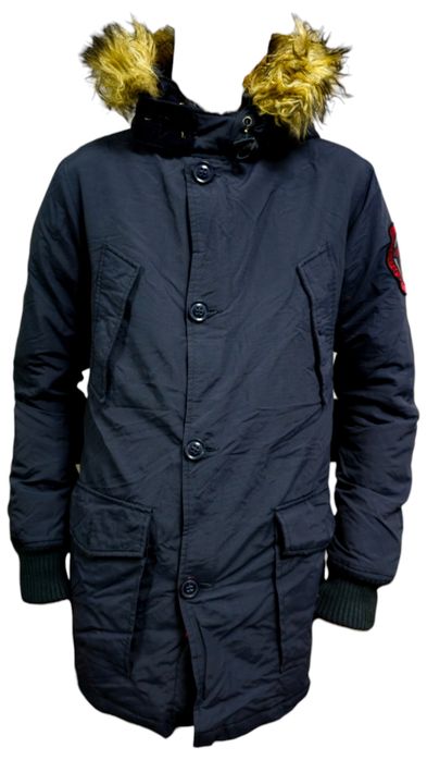 Куртка парка пуховик Superdry Rescue Indigo Everest