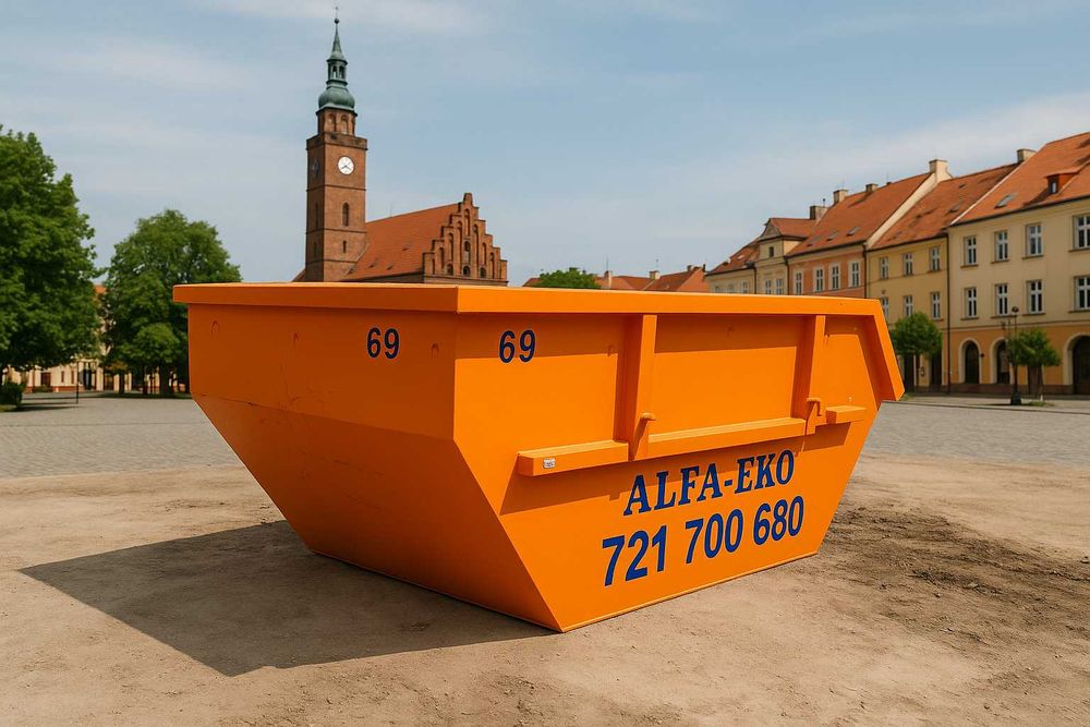 Wywóz gruzu Środa Śląska, Kontener na gruz, Kontenery na odpady