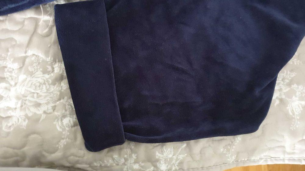 Szlafrok męski roz. M aksamit stan bardzo dobry