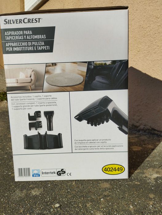 Aspirador lavagem de estofos