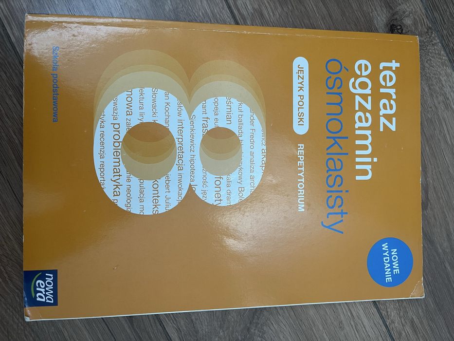 teraz egzamin ósmoklasisty jezyk polski repetytoruim nowa era