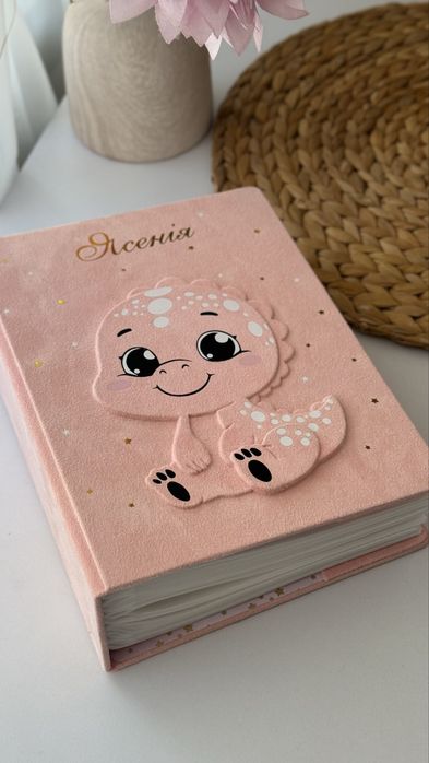 Альбом для фото / замшевий фотоальбом ручної роботи