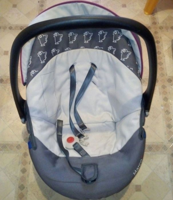 Fotelik- nosidelko Marco dla dzieci do 13kg + gratis mis