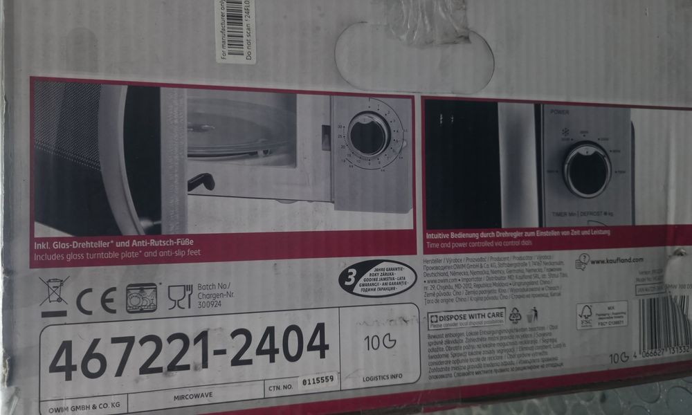 Kuchenka mikrofalowa Switch on 700W