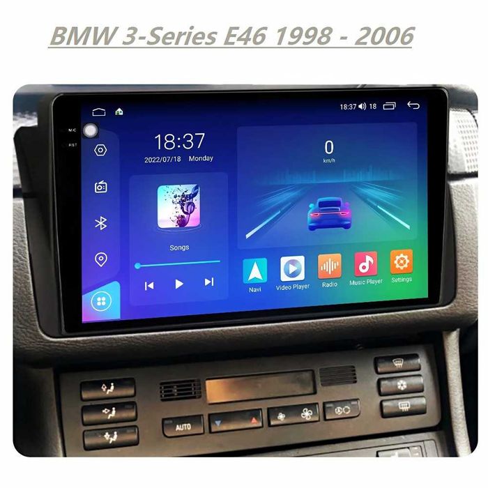 Андроїд магнітола для BMW E46,E39,E53, CarPlay