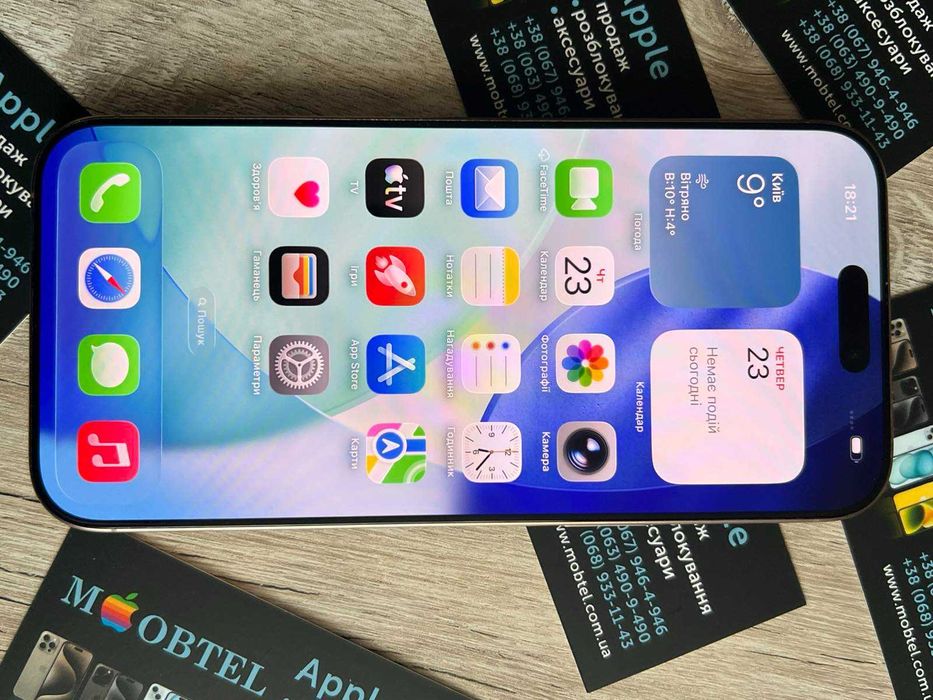 iPhone 16 pro max 256gb физ лоток айфон акб 91%