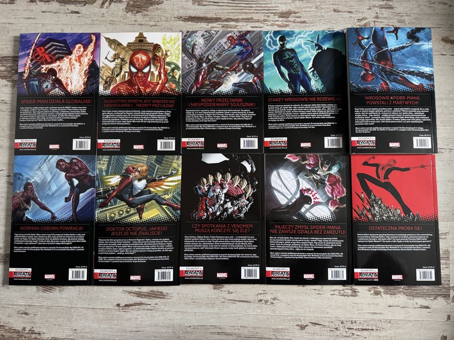 Komiksy Marvel Now 2.0 - Amazing Spider-Man Globalna Sieć tomy 1-10