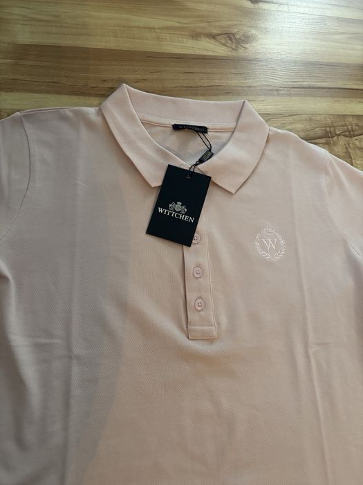 Koszulka polo Wittchem damska pidrowy róż M