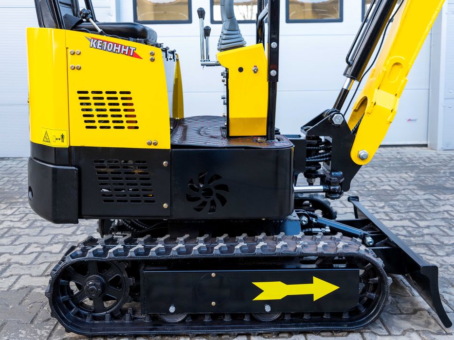 Minikoparka KRAFT KE10HHT NOWA Osprzęt Transport Serwis