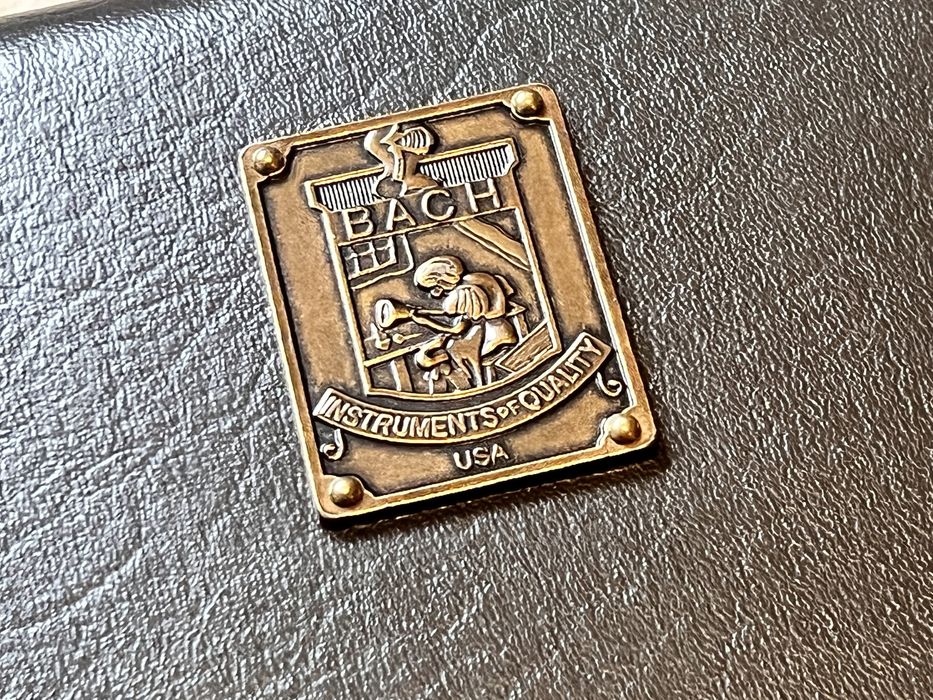 Mala de trompete Bach original. NOVA (hardcase)