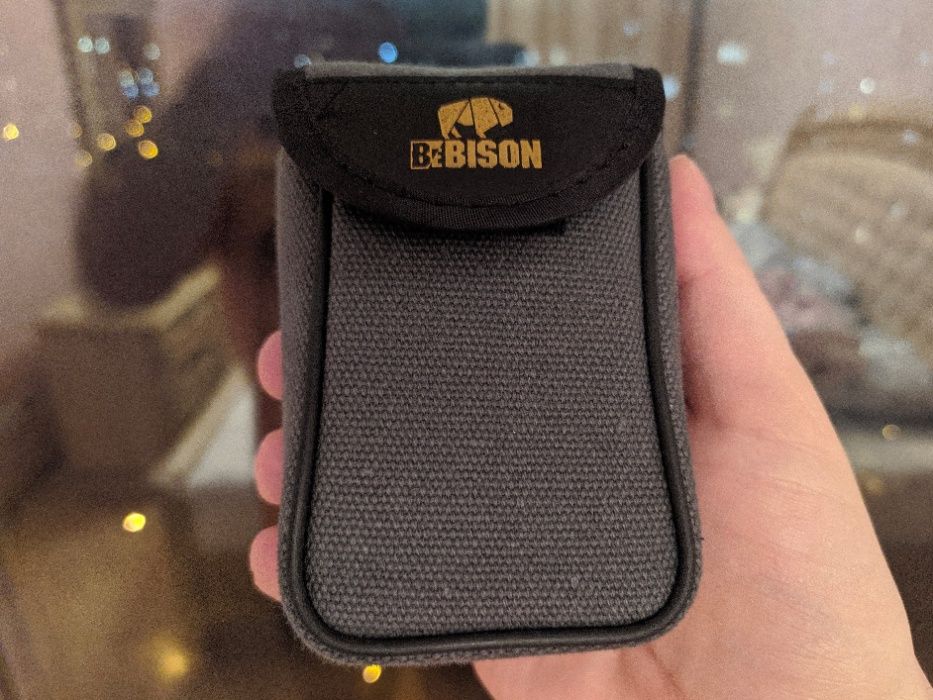 Компактний бінокль 8x21 (8 кратний) BeBISON. Сумка, ремінець, коробка