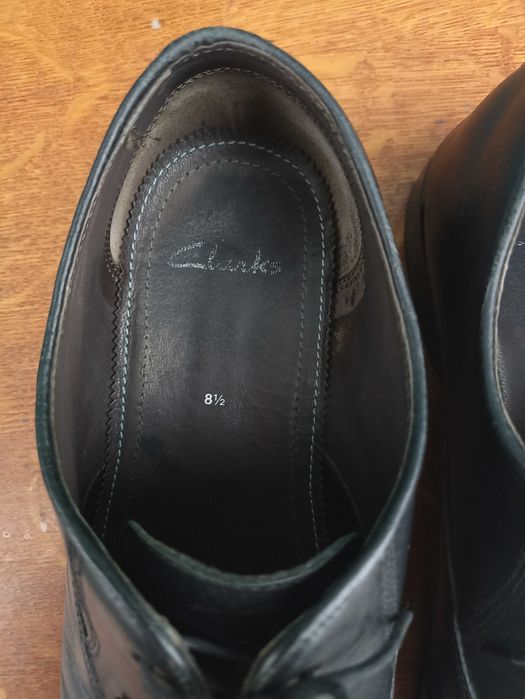 Кожаные туфли Clarks 42,5