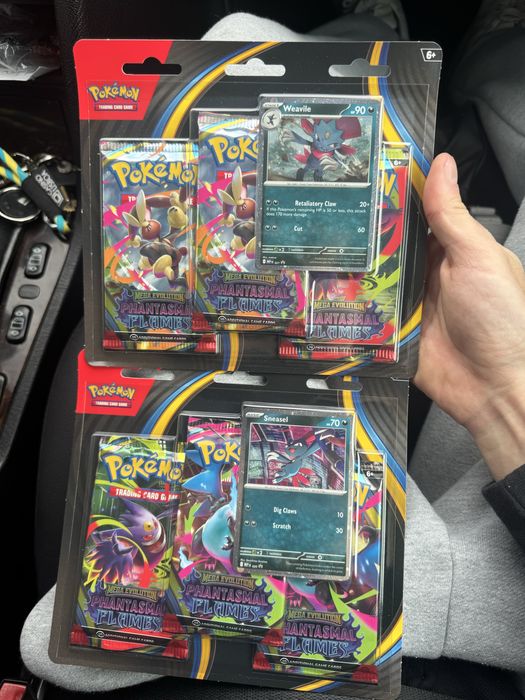 Pokémon TCG - Mega Evolution Phantasmal Flames (Weavile e Sneasel)