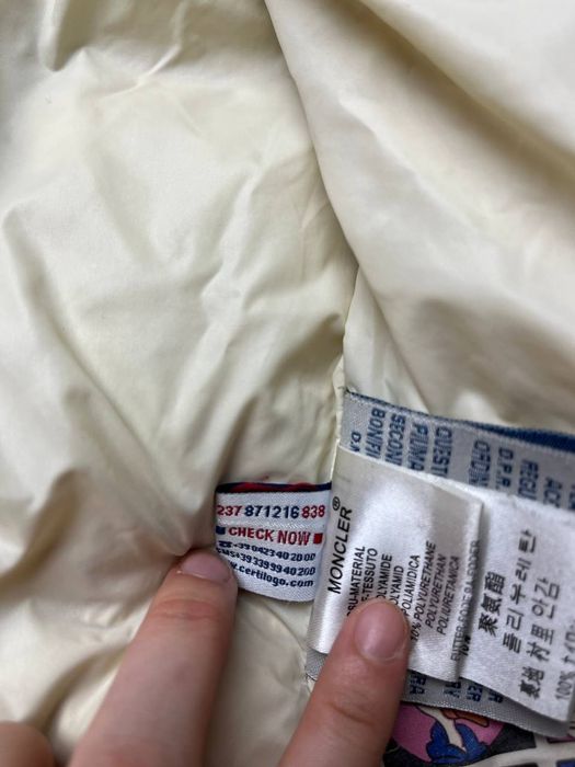 Оригінальна  пухова куртка Moncler