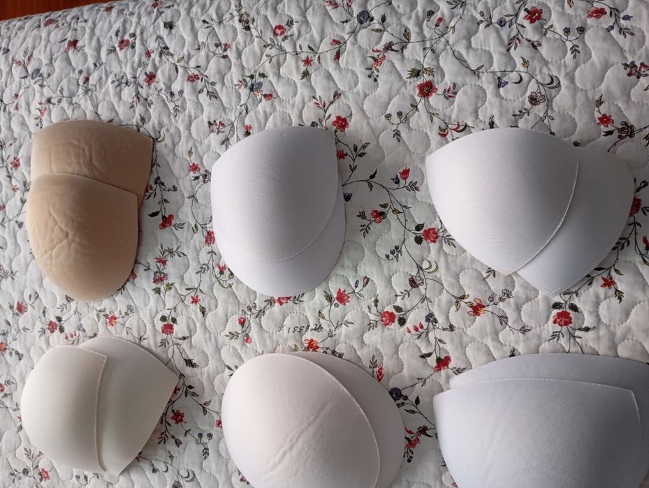 Almofadas para sutiãs/bikinis