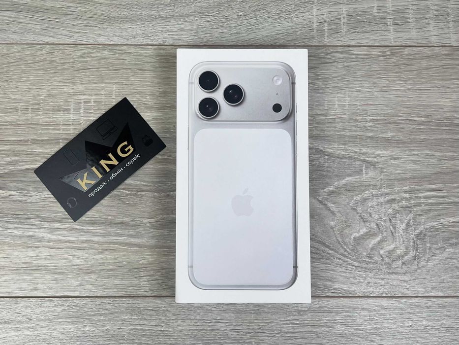 НОВИЙ Apple iPhone 17 Pro Max - 256GB - Silver nanoSim Neverlock №530