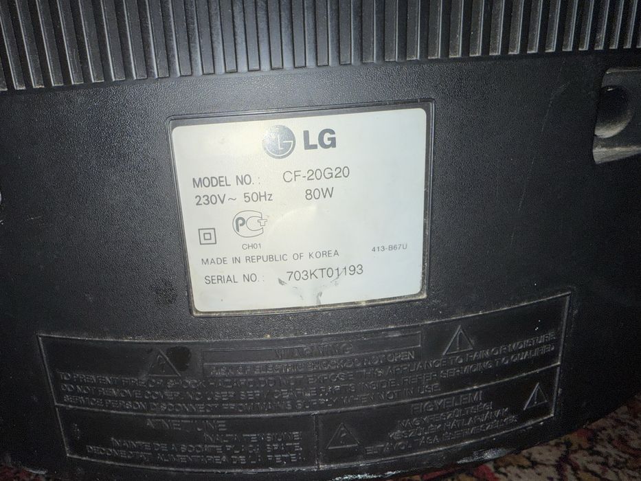 Телевізор LG CF-20G20