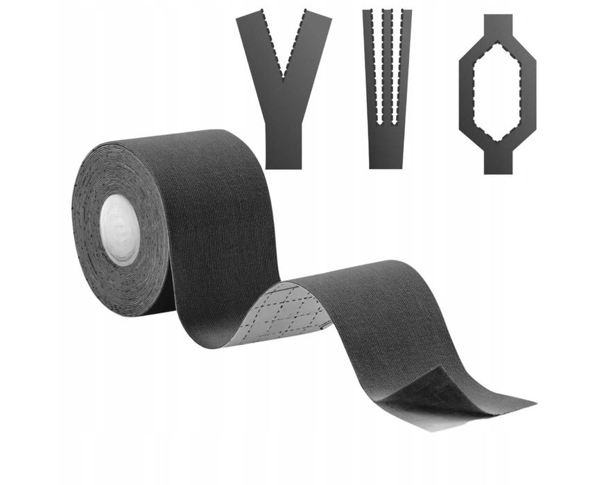 Taśma Kinezjologiczna Taping Kinesiotaping do Kolana Ciała Plastry 5m