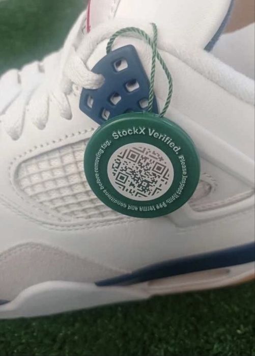 Tenis Nike Air Jordan 4 Retro SD Blue Navy