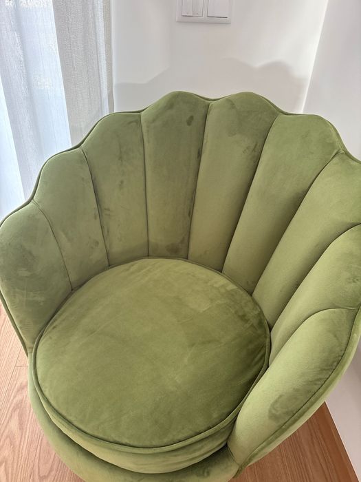 Cadeirão novo veludo