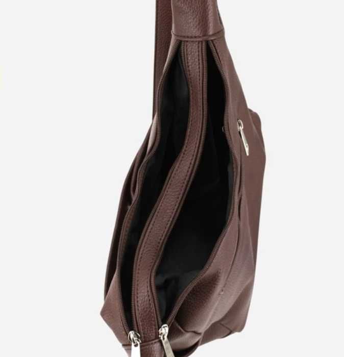 Сумка хобо, коричневий