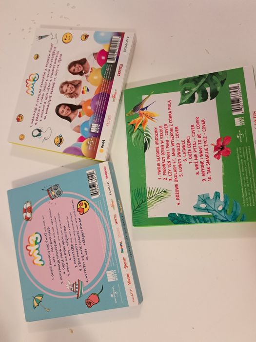 My3 płyty cd trzy albumy