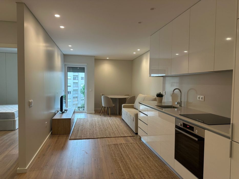 Apartamento T1 no centro histórico de Braga
