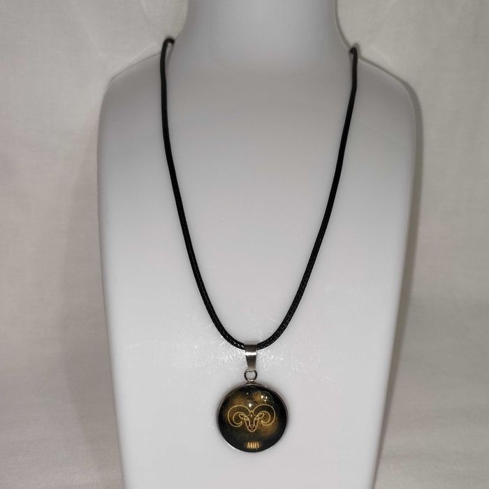 N138 Naszyjnik Baran Znak Zodiaku Handmade