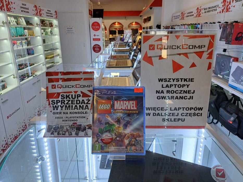 NOWA Gra PlayStation 4 PS4 / PS5 Lego Marvel Super Heroes PL Gwarancja