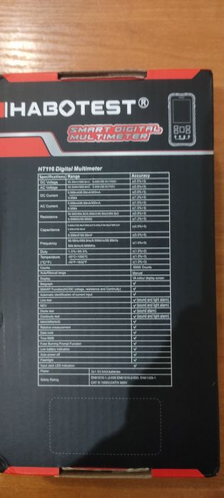 Продам мультиметр Habotest ht 116
