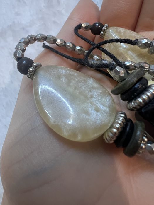 Piękny długi naszyjnik 21