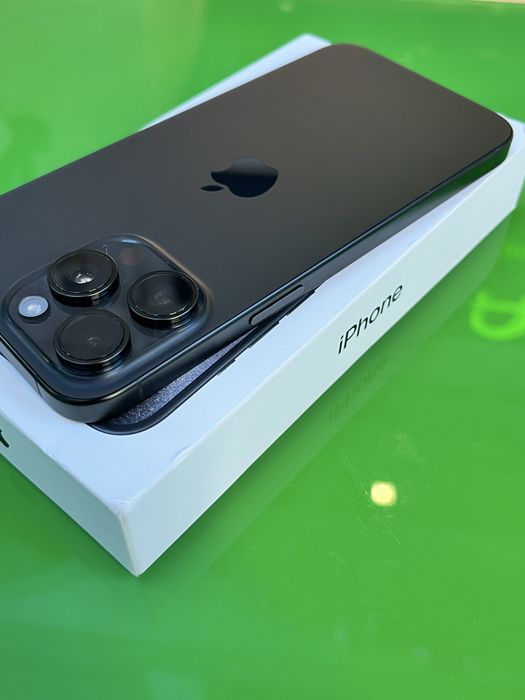 Магазин! iPhone 15 Pro Max 256gb Black Neverlock! Гарантія! Обмін!