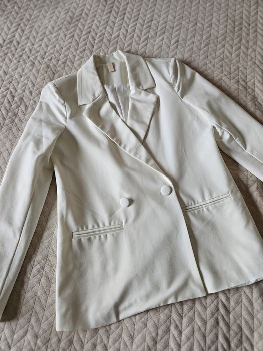 Marynarka damska ecru XS