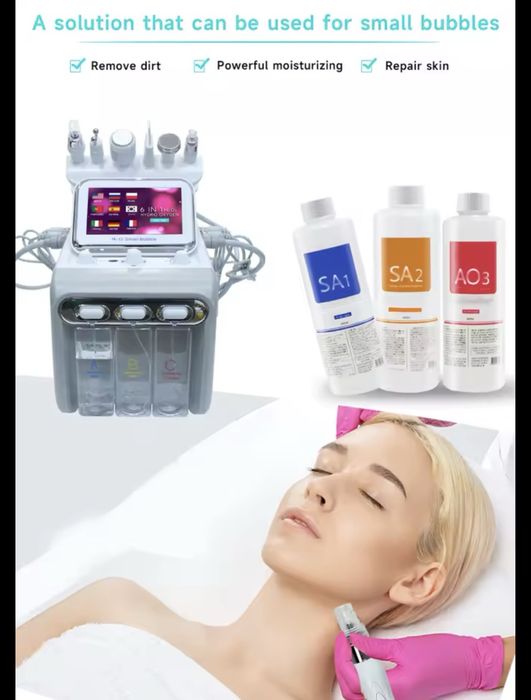 Lote com 3 unidades de 1200ml de água para cuidados faciais