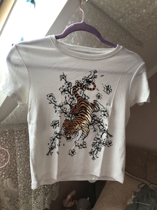 Koszulka ze wzorem tygrysa