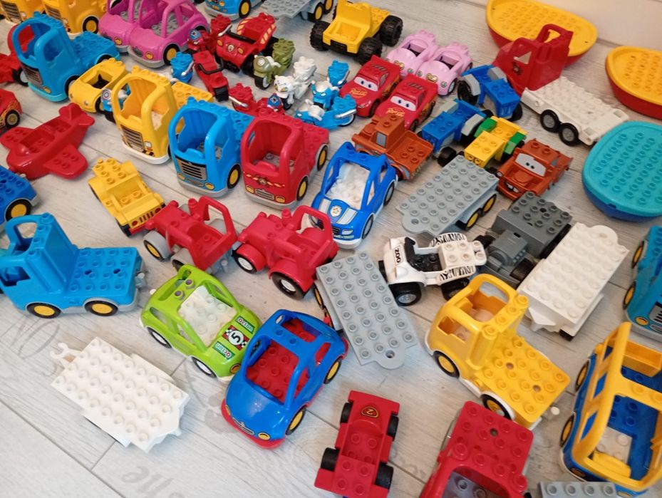 10 zł sztuka pojazdy lego duplo