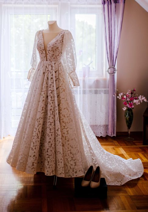 Suknia ślubna unikat Monreal bridal 2w1