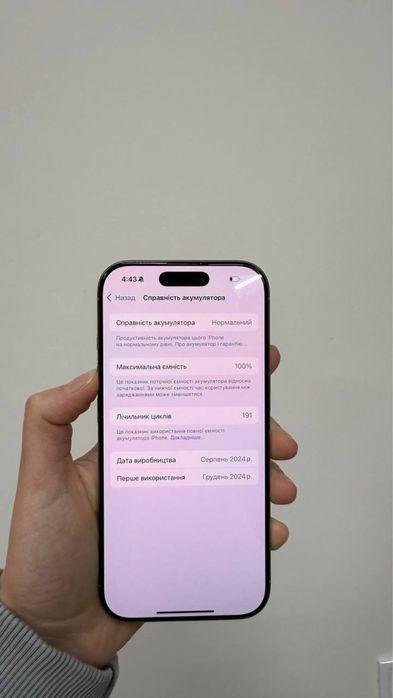iPhone 16 Pro 1TB Natural Titanium 100% eSIM Neverlock