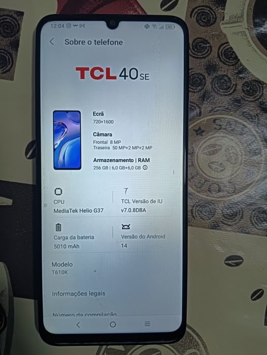 TCL 40se de 256GB