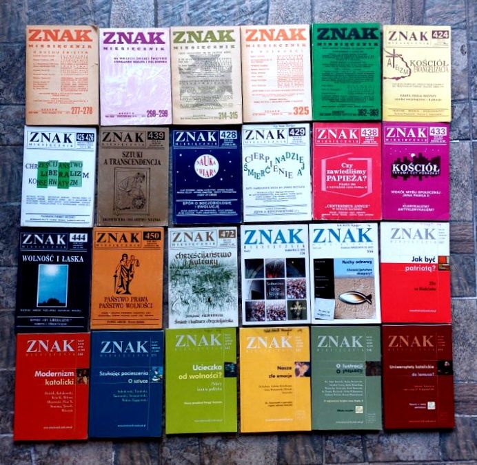 Miesięcznik ZNAK 24 numery